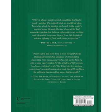 The Wine List: Stories and Tasting Notes behind the World's Most Remarkable Bottles