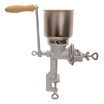 Hand Crank Grain Mill for Kitchen and Pet Use