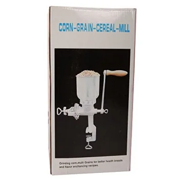 Hand Crank Grain Mill for Kitchen and Pet Use