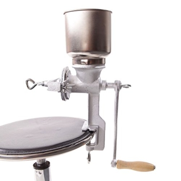 Hand Crank Grain Mill for Kitchen and Pet Use