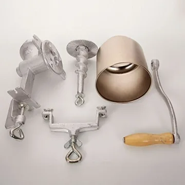 Hand Crank Grain Mill for Kitchen and Pet Use