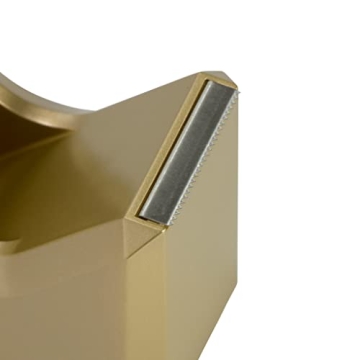 Stylish JAM PAPER Gold Desk Tape Dispenser for All