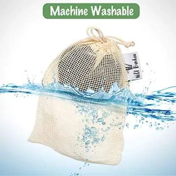 Natural Cotton Bamboo Rounds 14 Packs |Reusable Bamboo Makeup Remover Pads for Face | Bamboo Velour Layers - Travel Bag w/Laundry Bag |Bonus Hairband |Zero Waste Cleansing Sustainable Toner