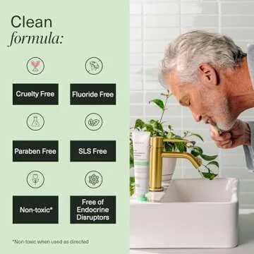 Boka Fluoride Free Toothpaste Nano Hydroxyapatite, Helps Remineralize, Appropriate for Sensitive Teeth, Whitening - for Adult, Kids Oral Care - Ela Mint, Coco Ginger, Lemon Lavender Flavor, 3 Pieces