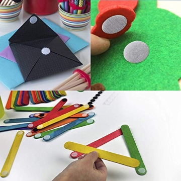 Vkey Sticky Back Coins 500 Sets Self Adhesive Dots