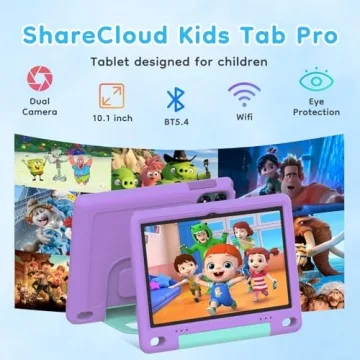 SHARECLOUD 10 inch Kids Tablet for Safe Learning