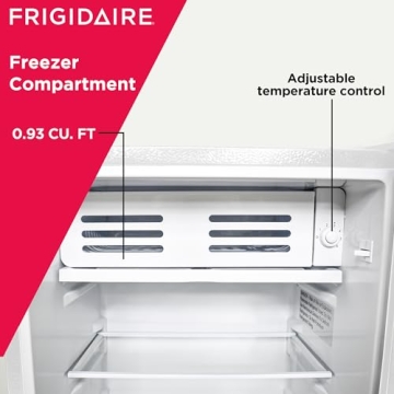 Frigidaire Retro Compact Fridge with Chiller for Stylish Storage