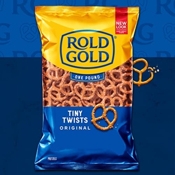Rold Gold Tiny Twists Pretzels Pack of 40 Baked Snacks