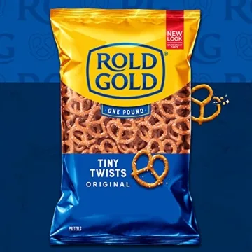 Rold Gold Tiny Twists Pretzels Pack of 40 Baked Snacks