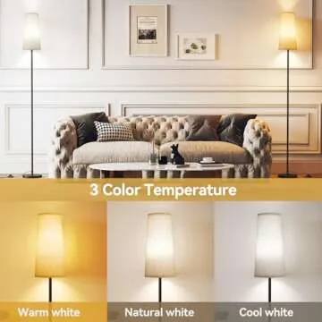 Stylish SUNMORY Floor Lamps with Adjustable Light Options