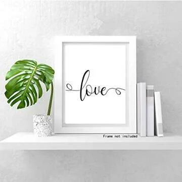 KAIRNE Inspirational Bible Verse Art Print Set