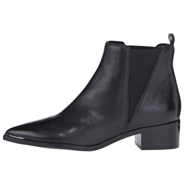 Marc Fisher Yale Ankle Bootie for Stylish Comfort in Black Leather