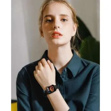 Sunnywoo Patenting Sport Bands Compatible with Apple Watch Bands for Women Men 40mm 41mm 42mm 38mm, 44mm 45mm 46mm 49mm, Soft Silicone Watch Straps for iWatch Series 10/9/8/7/6/5/4/3/2/1 Ultra SE