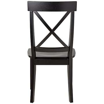 Stylish Homestyles Blair Black Dining Chairs Set of 2