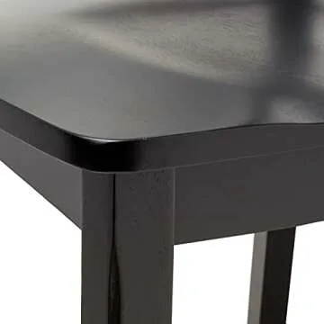 Stylish Homestyles Blair Black Dining Chairs Set of 2