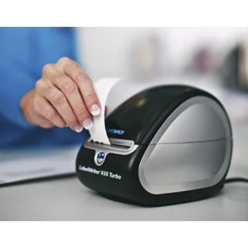 DYMO Label Printer | LabelWriter 450 Turbo Direct Thermal Label Printer, Fast Printing, Great for Labeling, Filing, Shipping, Mailing, Barcodes and More, Home & Office Organization (Renewed)