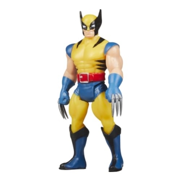 Marvel Legends Series Retro 375 Collection Wolverine 3.75-Inch Collectible Action Figure, Toys for A...