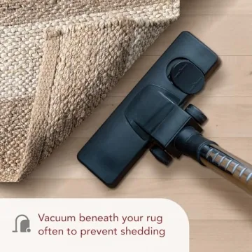 nuLOOM Alisia 10x13 Striped Jute Area Rug for Home Decoration