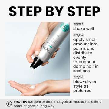 Kenra Nitro Memory Crème 18 | Firm Hold Crème Mousse | All Hair Types | 8 fl. Oz