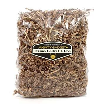 Kraft Crinkle Cut Paper Shred Filler for Gifts and Baskets