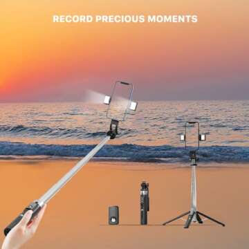 MYBAT PRO Selfie Stick Tripod – Portable & Versatile