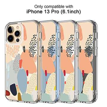 Stylish ICEDIO iPhone 13 Pro Case with Screen Protector