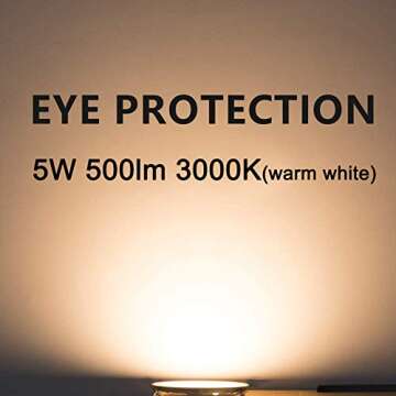 LeMeng 12V AC/DC Recessed Ceiling Light 5W LED Panel Downlights 3000K Warm White 12volt Low Voltage for RV Camper Van Trailer Boat , Pack of 6