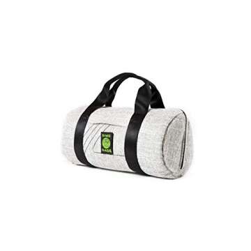 Dime Bags - Padded Duffle Tube, Durable Hemp Blend (15 Inch, Grey)