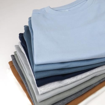 HonestBaby 10-Pack Organic Cotton Kids T-Shirts