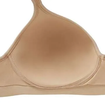 Bali Women's Comfort Revolution Wirefree Bra DF3463, Nude Swirl Pattern, 34DD