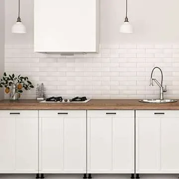 Ravinte 3 Pack 4 Inch Kitchen Square Cabinet Handles Matte Black Cabinet Pulls Black Drawer Pulls Kitchen Cabinet Hardware Kitchen Handles