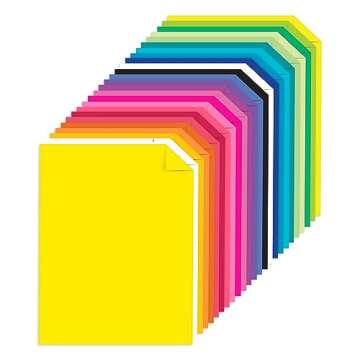 Astrobrights® Color Card Stock, Assorted Colors, Letter (8.5" x 11"), 65 Lb, Pack Of 100