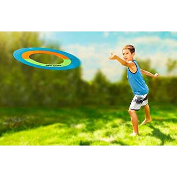 Star Magic Beam O Woosh 16 Inch Flying Hoop Frisbee