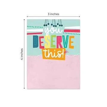 Empowering Sticky Note Pads / 3" x 4" Motivational Educator Sticky Notes / 50 Sheets Per Pad/Set of 6 Empowering Quote Designs/Made in USA