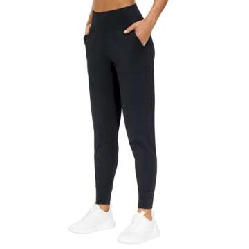 THE GYM PEOPLE Women's Joggers Pants - Lightweight Athletic Leggings for Workout, Yoga, Running
