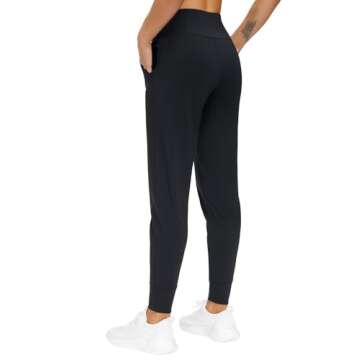 Lightweight Tapered Lounge Joggers Pants for Women