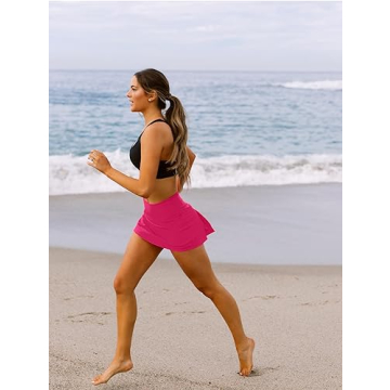 Stylish MEIVSO Women's Pleated Tennis Skirts with Pockets