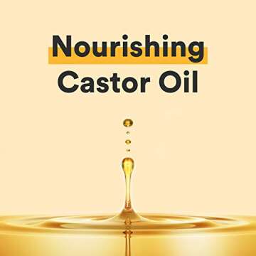 Suave Professionals Scalp and Hair Oil For Natural Hair Castor Oil & Mango Butter Oil for Hair with No Parabens, No Dyes, Moisture Rich, Color Safe 6 oz