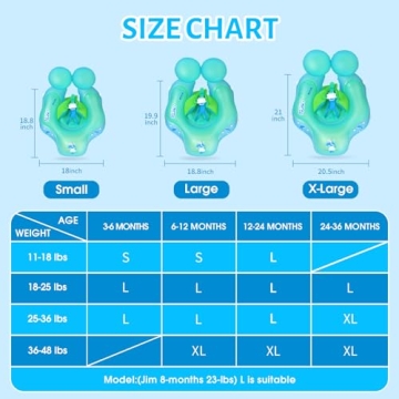 LAYCOL Baby Swimming Pool Float with UV Canopy