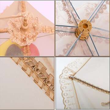 Mesh Food Covers 27.5" x 19.6" Pop-Up Tent Umbrella for Outdoors, Screen Tents, Parties Picnics, BBQs, Reusable and Collapsible Food Tents