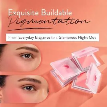 Poppi Cosmetics Silky Matte Blush - Luxurious & Versatile Peachy Keen Complement