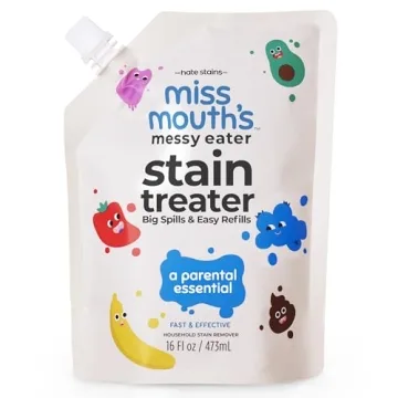 Miss Mouth's Messy Eater Stain Treater - 16oz Refill - Newborn & Baby Essentials - No Dry Cleaning F...