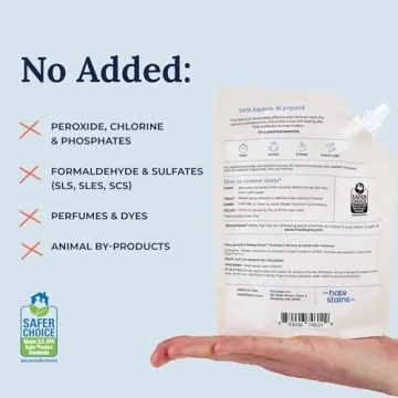 Miss Mouth's Messy Eater Stain Treater - 16oz Refill - Newborn & Baby Essentials - No Dry Cleaning Food, Grease, Coffee Off Laundry, Underwear, Fabric