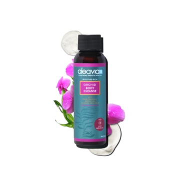 Aleavia Travel Orchid Body Cleanse - Fragrance-Free Organic & All-Natural 2 oz