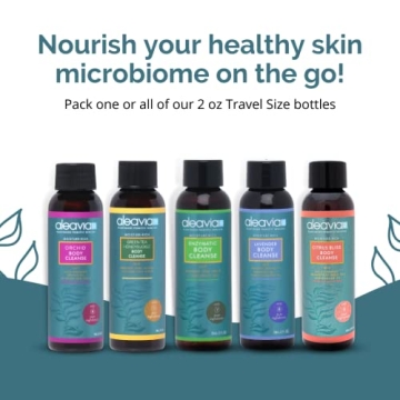 Aleavia Travel Orchid Body Cleanse - Organic & All-Natural 2 oz