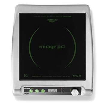 Vollrath (59500P) Mirage Pro Countertop Induction Range (1800-Watt, 15-Amps, NSF)