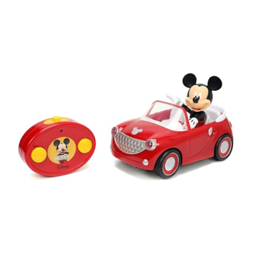 Exciting Jada Toys Disney Junior Mickey Mouse RC Car, 7"