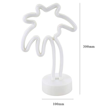 Coconut Palm Tree Neon Light for Parties & Kids
