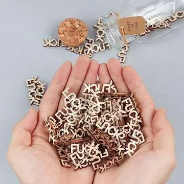 Fucks in a Jar(7oz),Fucks to Give Funny Gift Gag Gift Birthday Gift Christmas Gift；Fuck Bad Mood Vent Spoof Gifts for Friend,Anniversaries Valentines Day. (FUCK in a Jar)