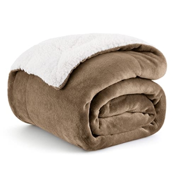 Luxuriously Soft Bedsure Sherpa Fleece Throw Blanket for Cuddles and Comfort - 50x60